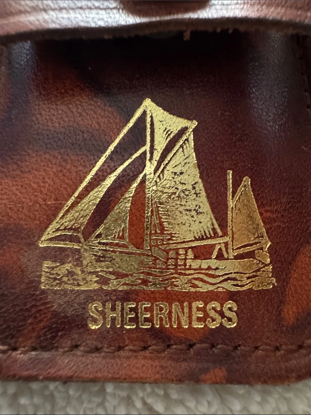 Compass in Leather Pouch - Sheerness “The Pathfinder”